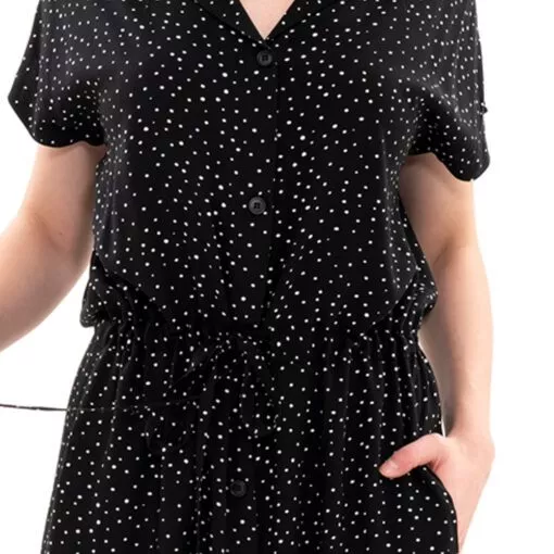 ulliKo Stella Kleid Viskose Tupf