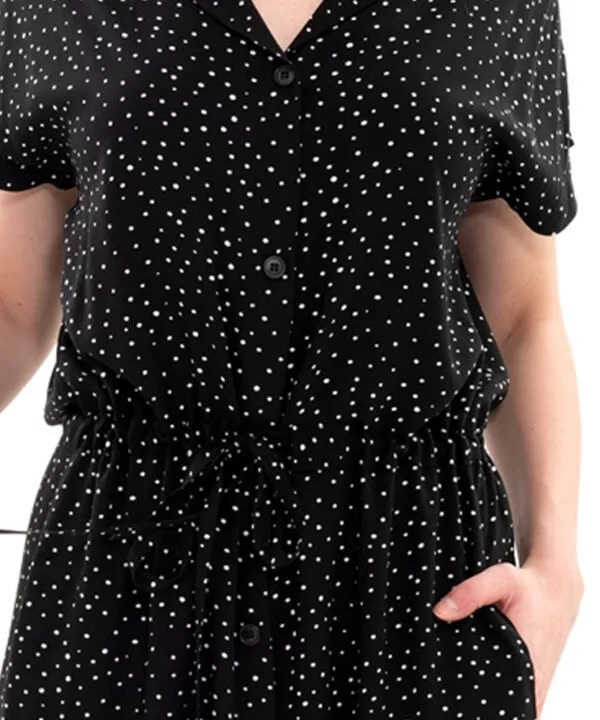 ulliKo Stella Kleid Viskose Tupf
