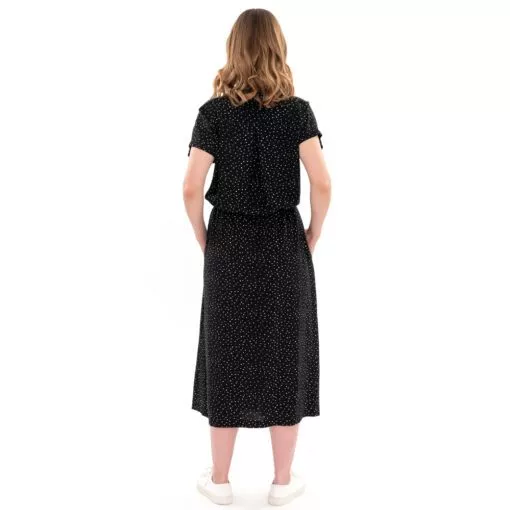 ulliKo Stella Kleid Viskose Tupf