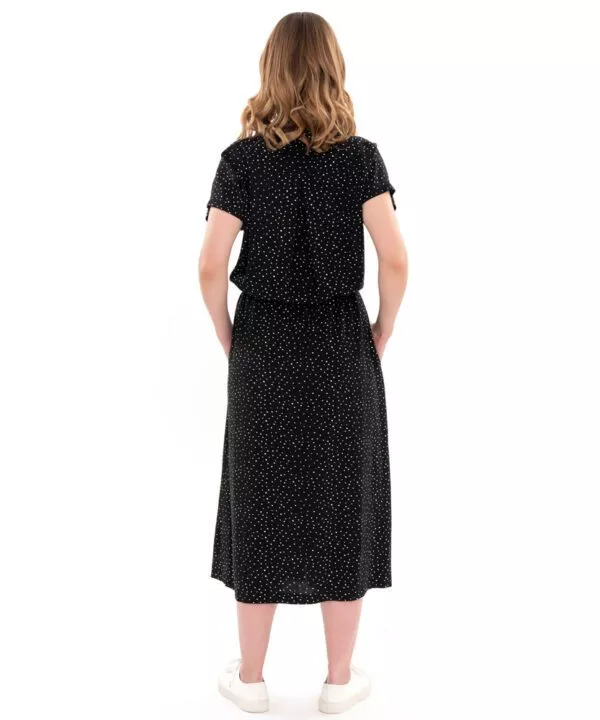 ulliKo Stella Kleid Viskose Tupf