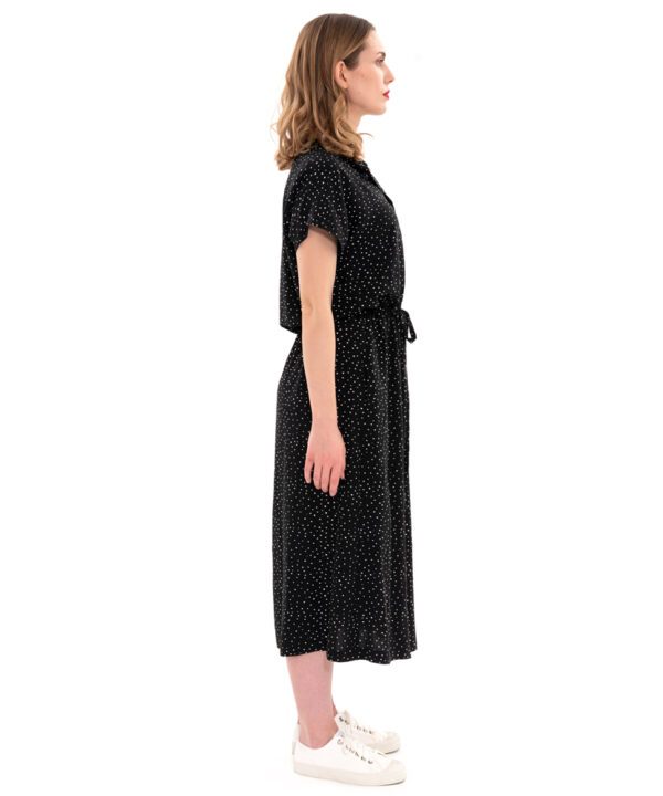 ulliKo Stella Kleid Viskose Tupf