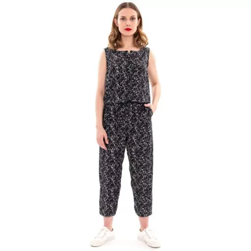ulliko Overall aus Tencel s/w