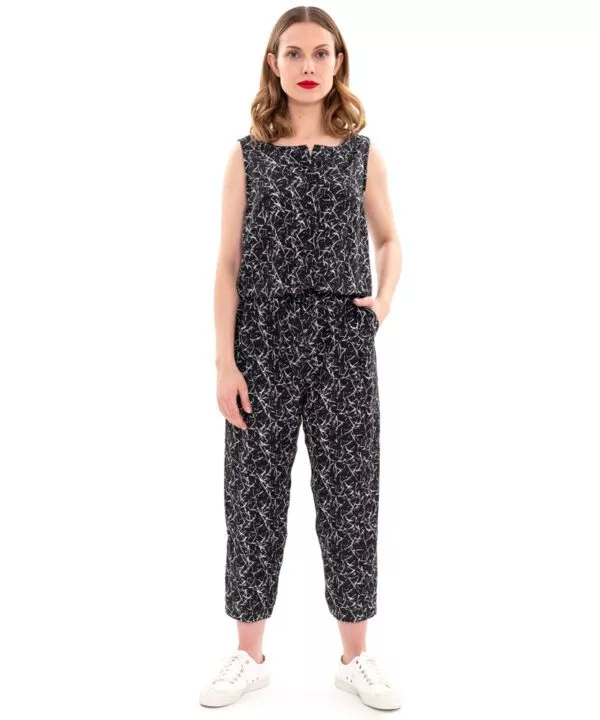ulliko Overall aus Tencel s/w