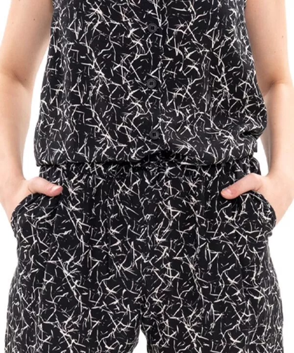 ulliko Overall aus Tencel s/w