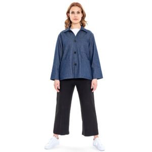 blaue Jeansjacke von ulliko