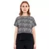 ulliko Shirt in schwarz/weiss
