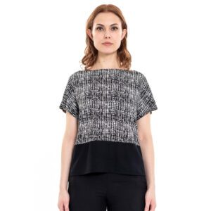 ulliko Shirt in schwarz/weiss