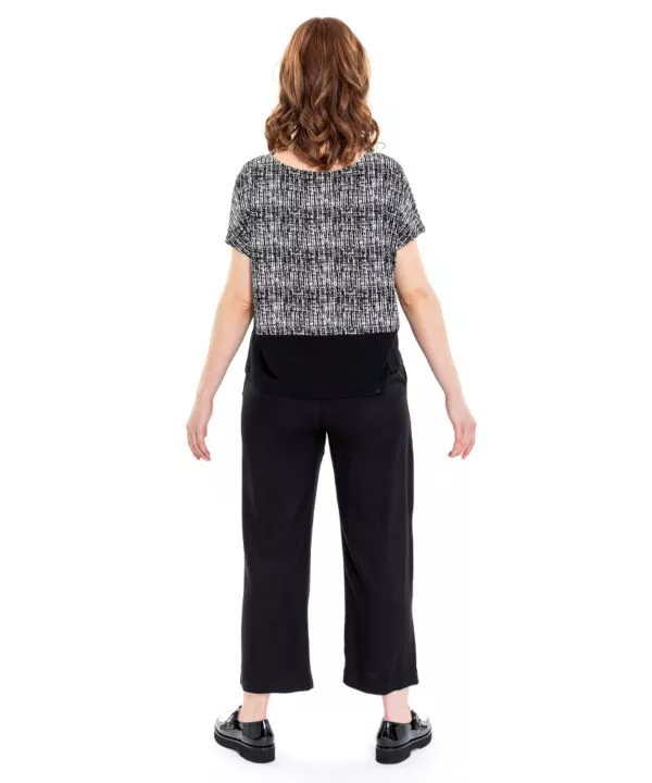 ulliko Shirt in schwarz/weiss