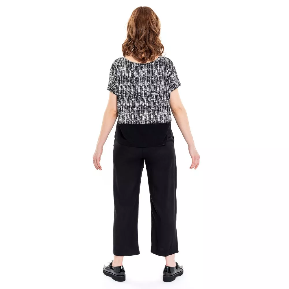 ulliko Shirt in schwarz/weiss