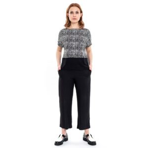 ulliko Shirt in schwarz/weiss