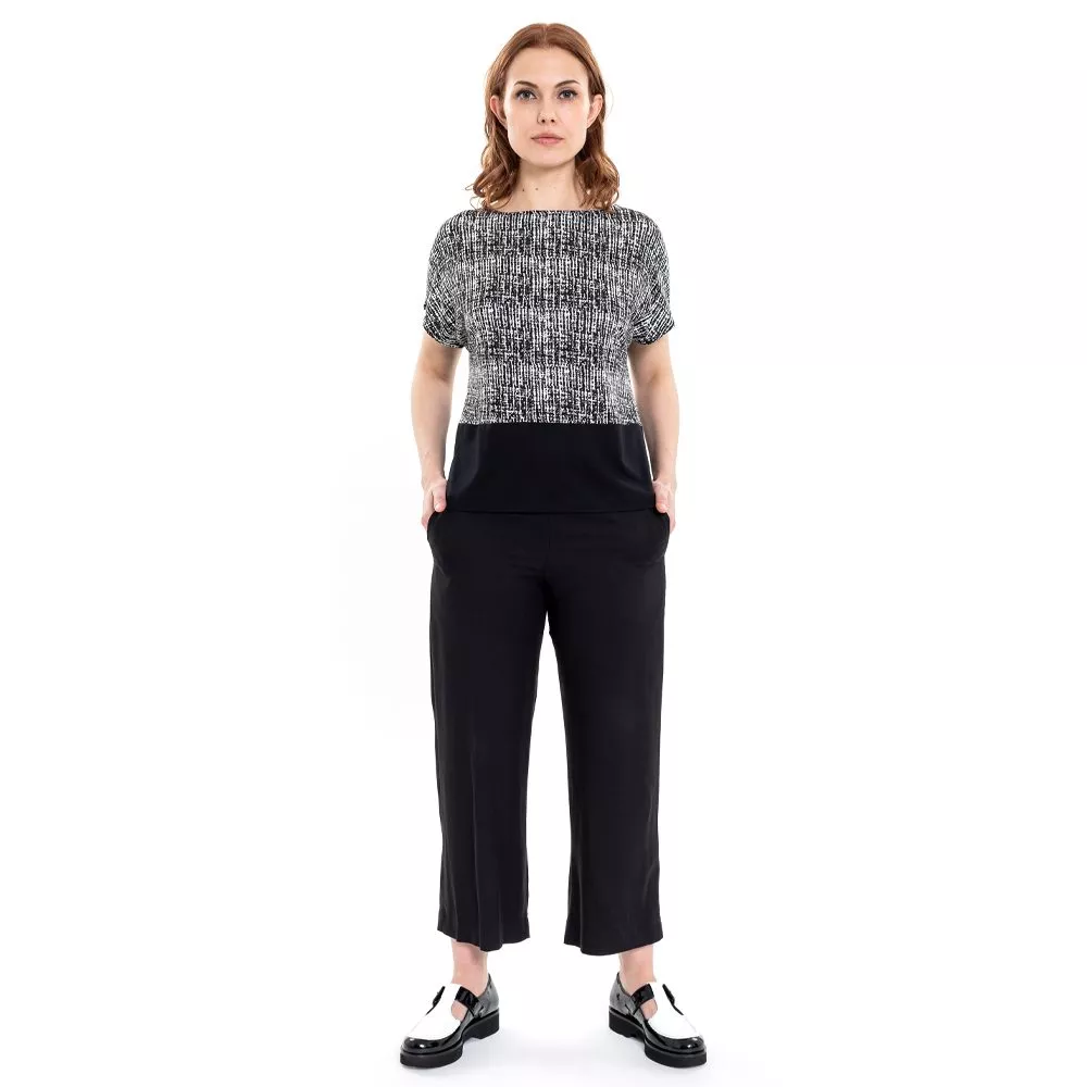 ulliko Shirt in schwarz/weiss