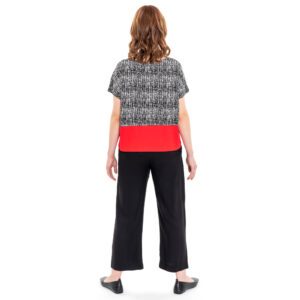 Shirt von ulliKo in schwarz weiß rot