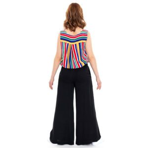 Marlene Hose Wide Leg schwarz