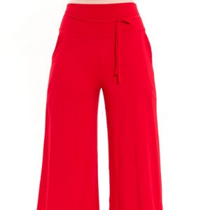 Wide Leg Sommerhose in rot von ulliKo