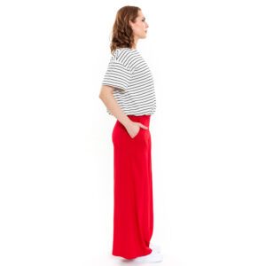 Wide Leg Sommerhose in rot von ulliKo