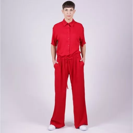 roter Jumpsuit von ulliKo