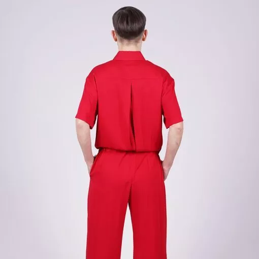 roter Jumpsuit von ulliKo