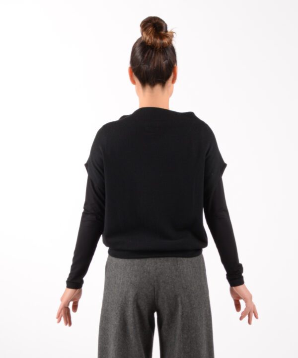 ulliKo Merino Pullunder Rückansicht