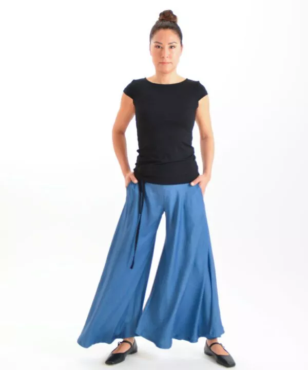 Ulliko Hose Leeds Schwarz Blau