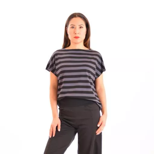 Ulliko Shirt Roxy grau schwarz