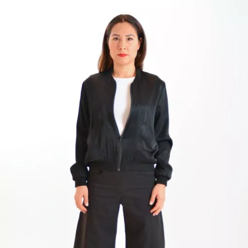 Ulliko Bomber Jacke Satin