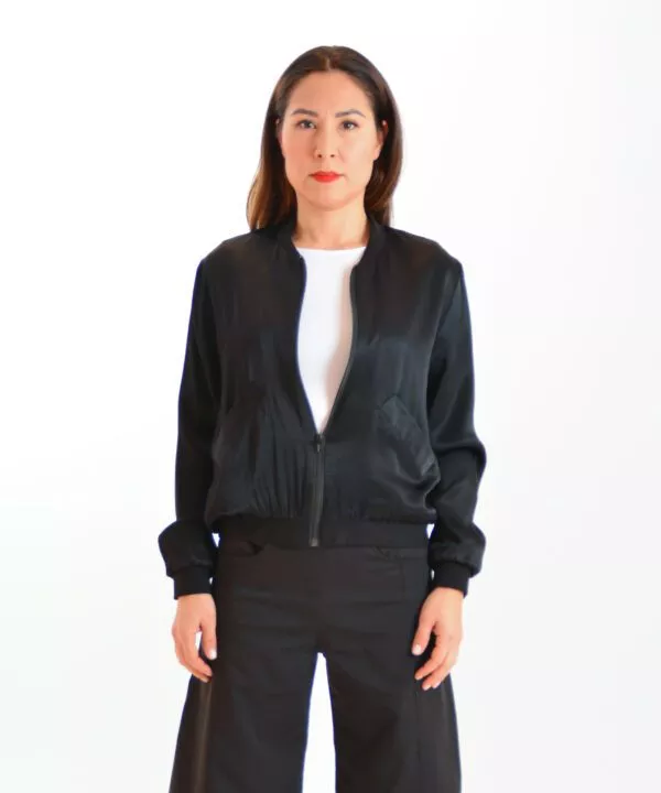 Ulliko Bomber Jacke Satin