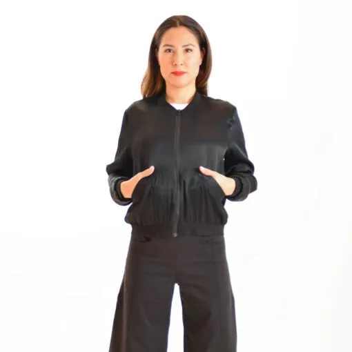 Ulliko Bomber Jacke Satin