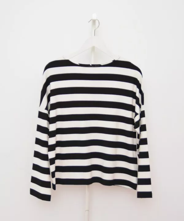Shirt Joy schwarz-weiss