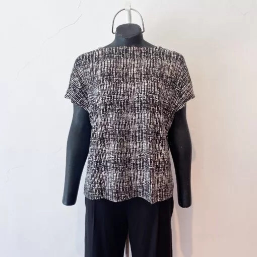 Shirt ROXY Schwarz Weiß Muster – Bild 2