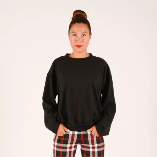 ulliko sweat pulli schwarz