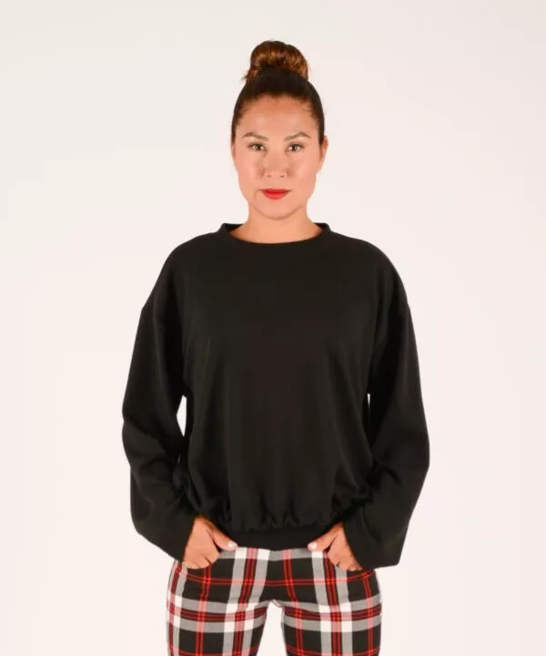 ulliko sweat pulli schwarz