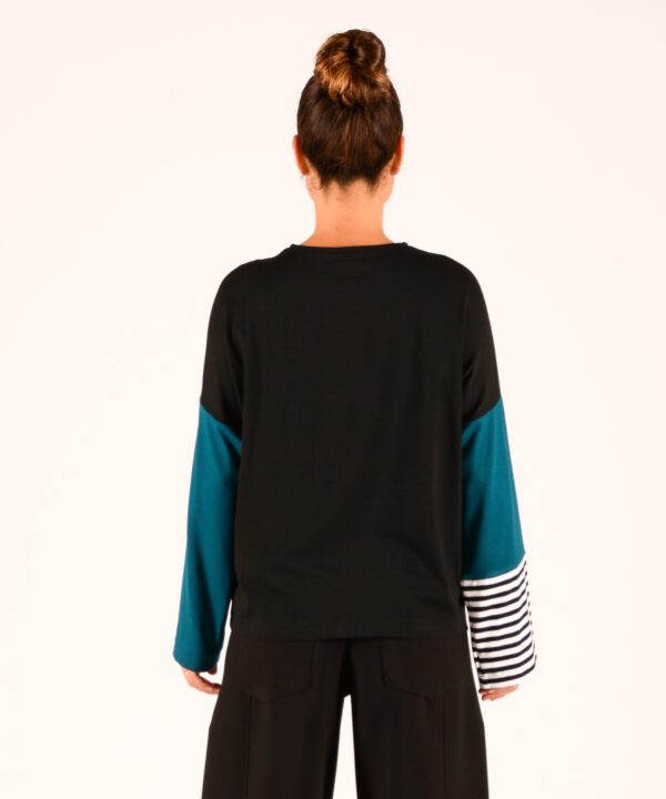 ulliko joy mix petrol streif schwarz