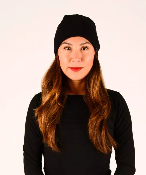 ulliko Beanie Merino schwarz