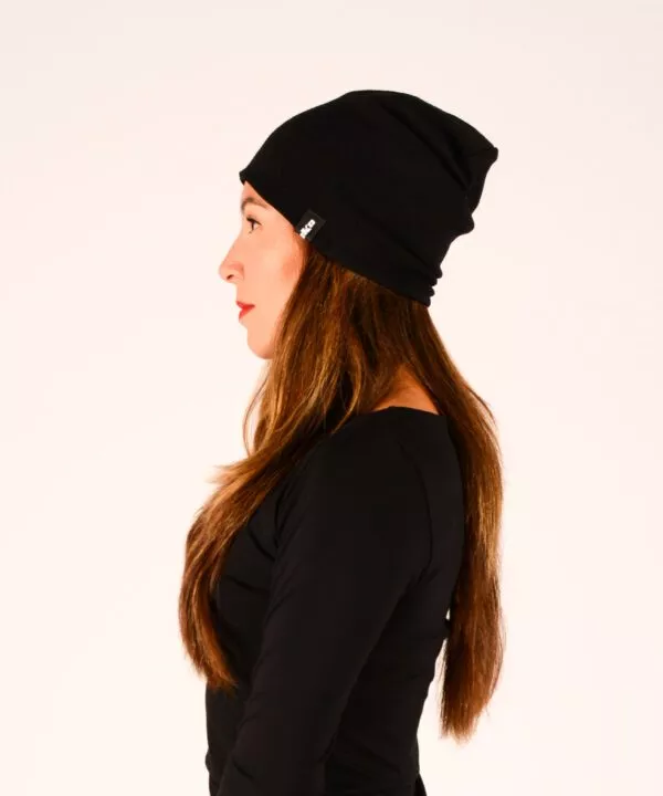 ulliko Beanie Merino schwarz