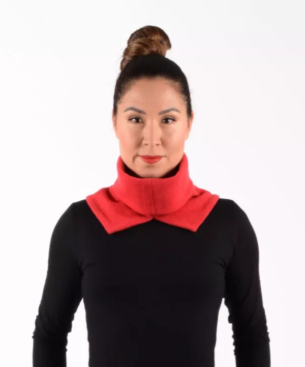 ulliKo Merino Kragen Rot