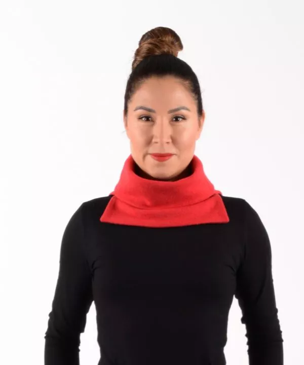 ulliKo Merino Kragen Rot