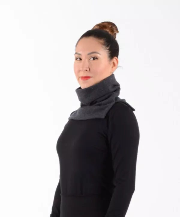 ulliKo Merino Kragen Grau