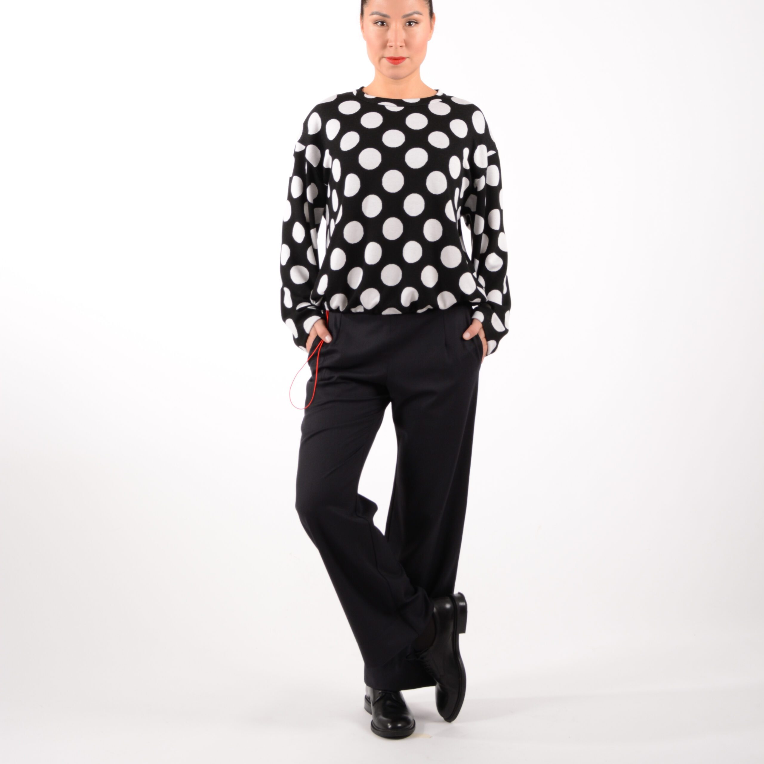 Hose VIENNA Schurwolle schwarz – Bild 3