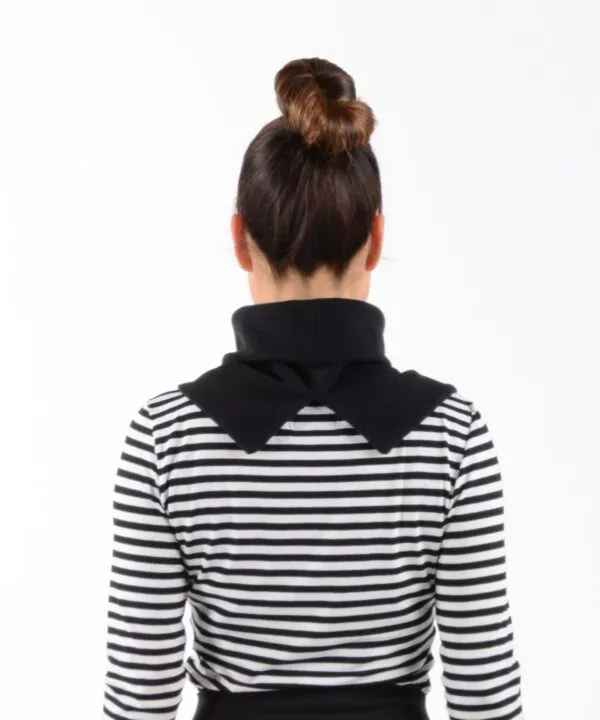 ulliKo Merino Kragen Schwarz