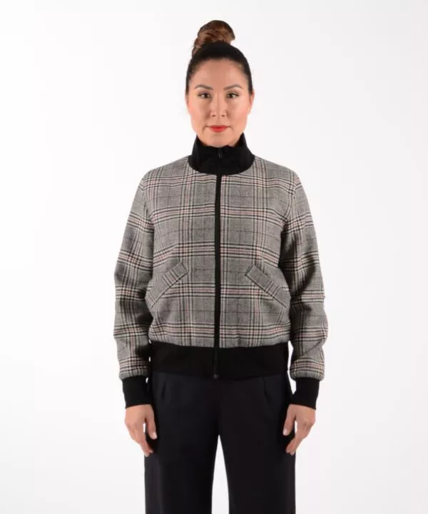 ulliKo Blouson Woll Karo