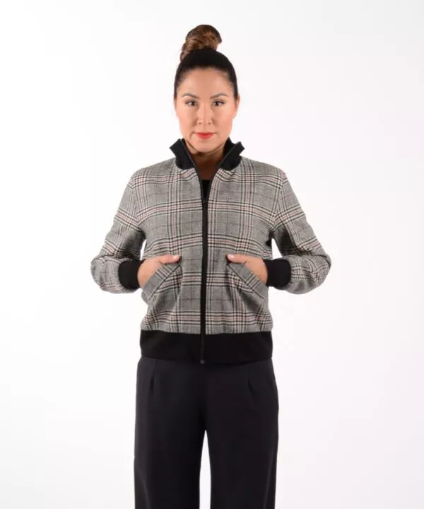 ulliKo Blouson Woll Karo