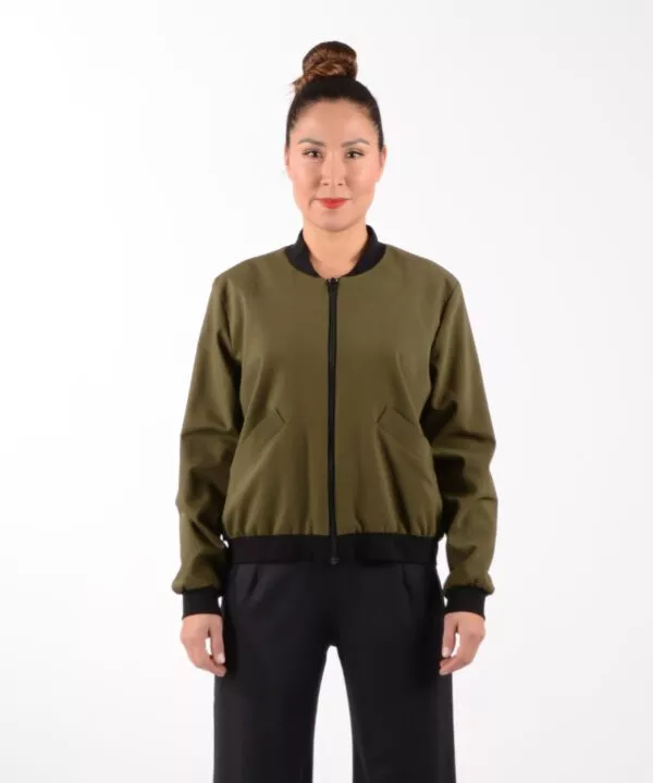 ulliKo Bomberjacke Olive