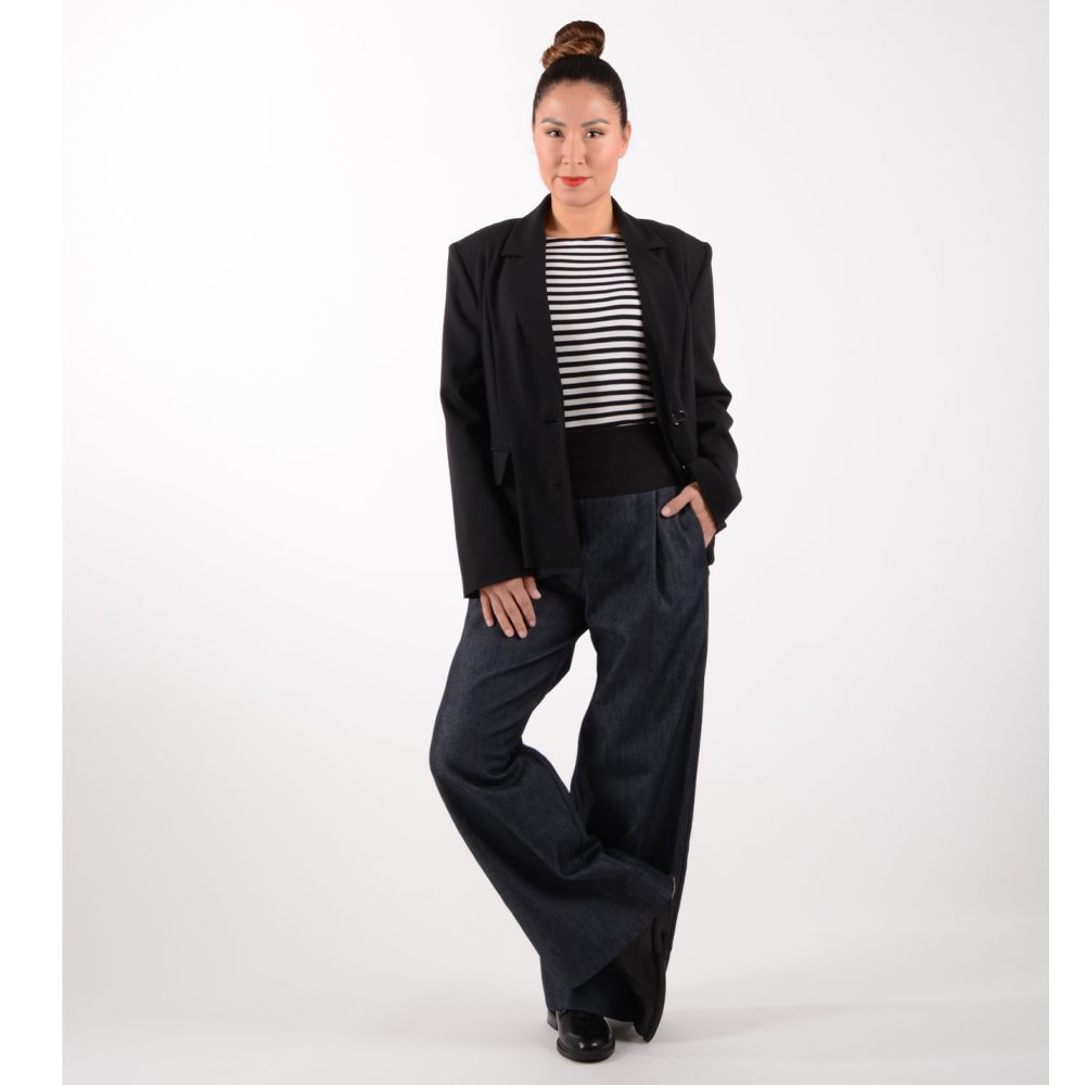 Hose MARLENE Denim blau – Bild 5