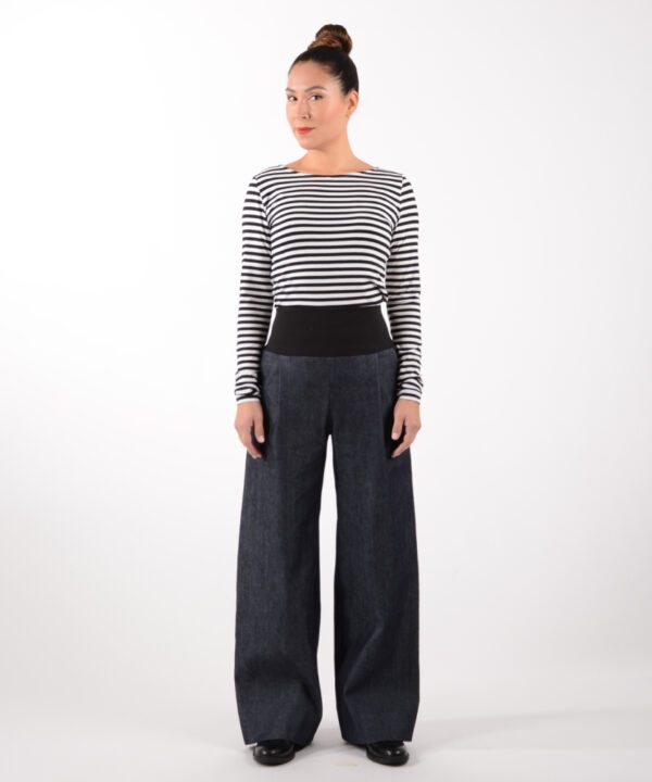 ulliko Hose Marlene Denim blau