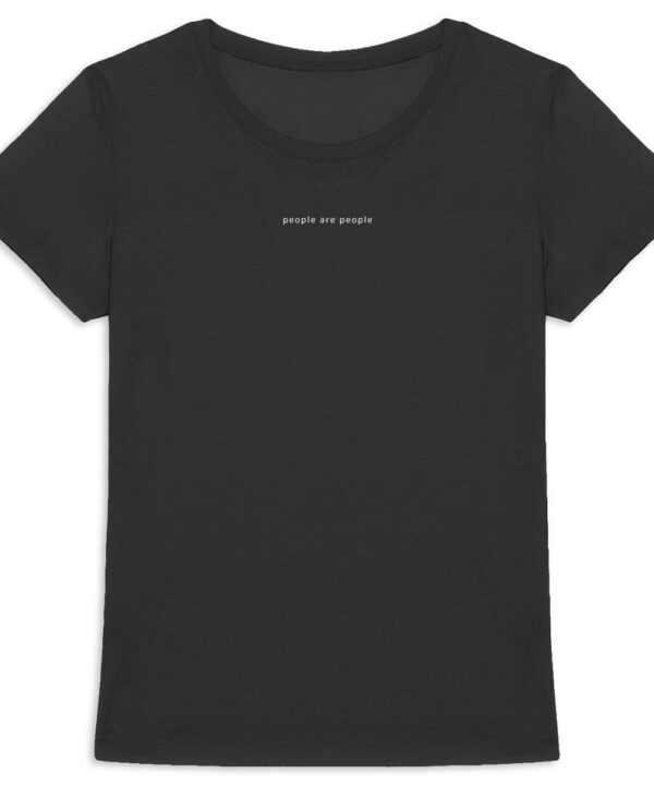 HW Damen Shirt schwarz - people are people