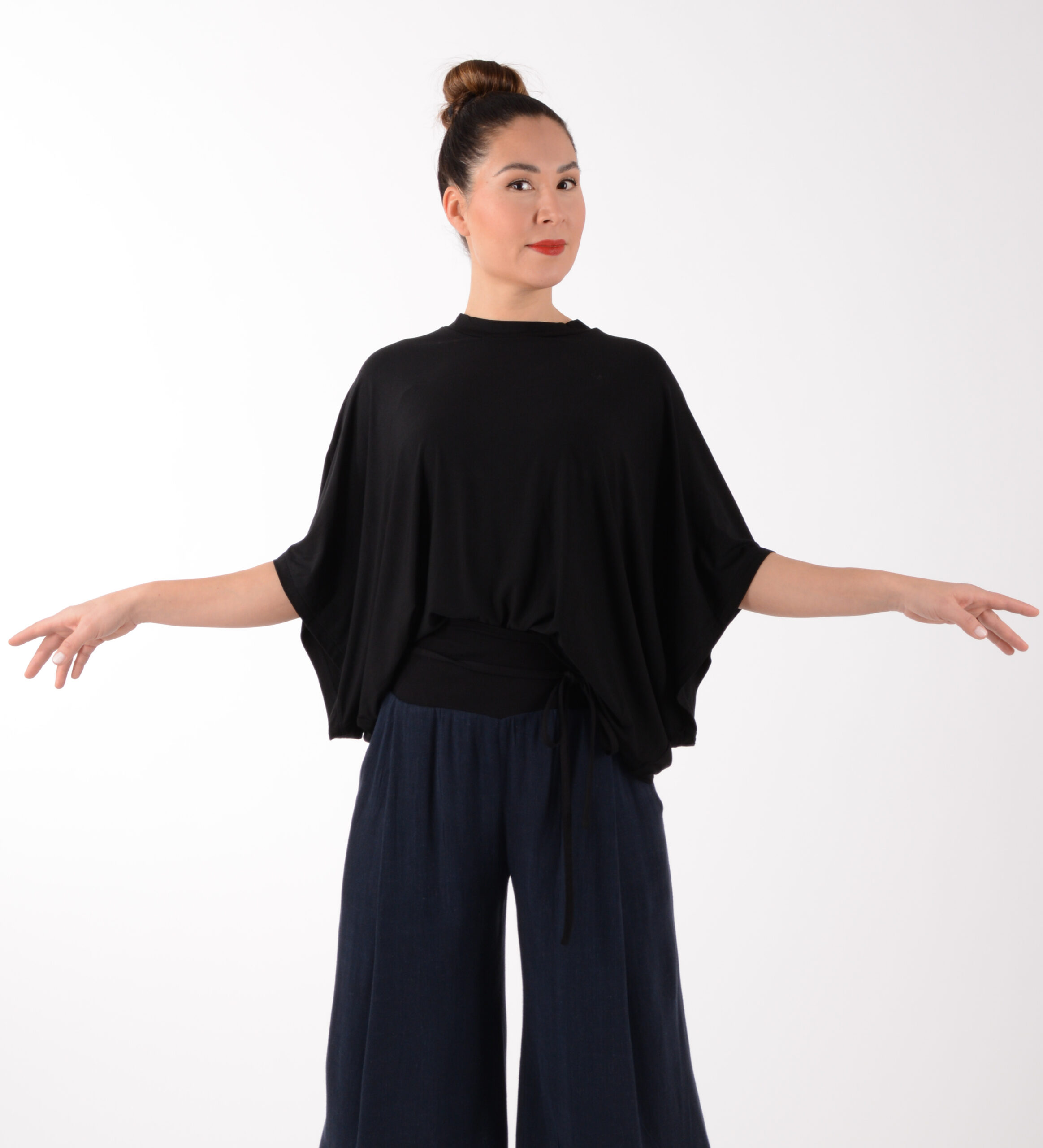 Shirt Chelsea Bambus schwarz