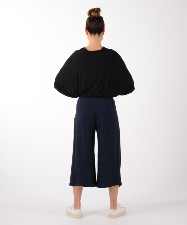 ulliKo Culotte Leinen blau-2