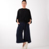 ulliKo Culotte Leinen blau-2