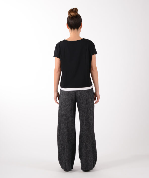 ulliKo Hose Marlen Crepe schwarz