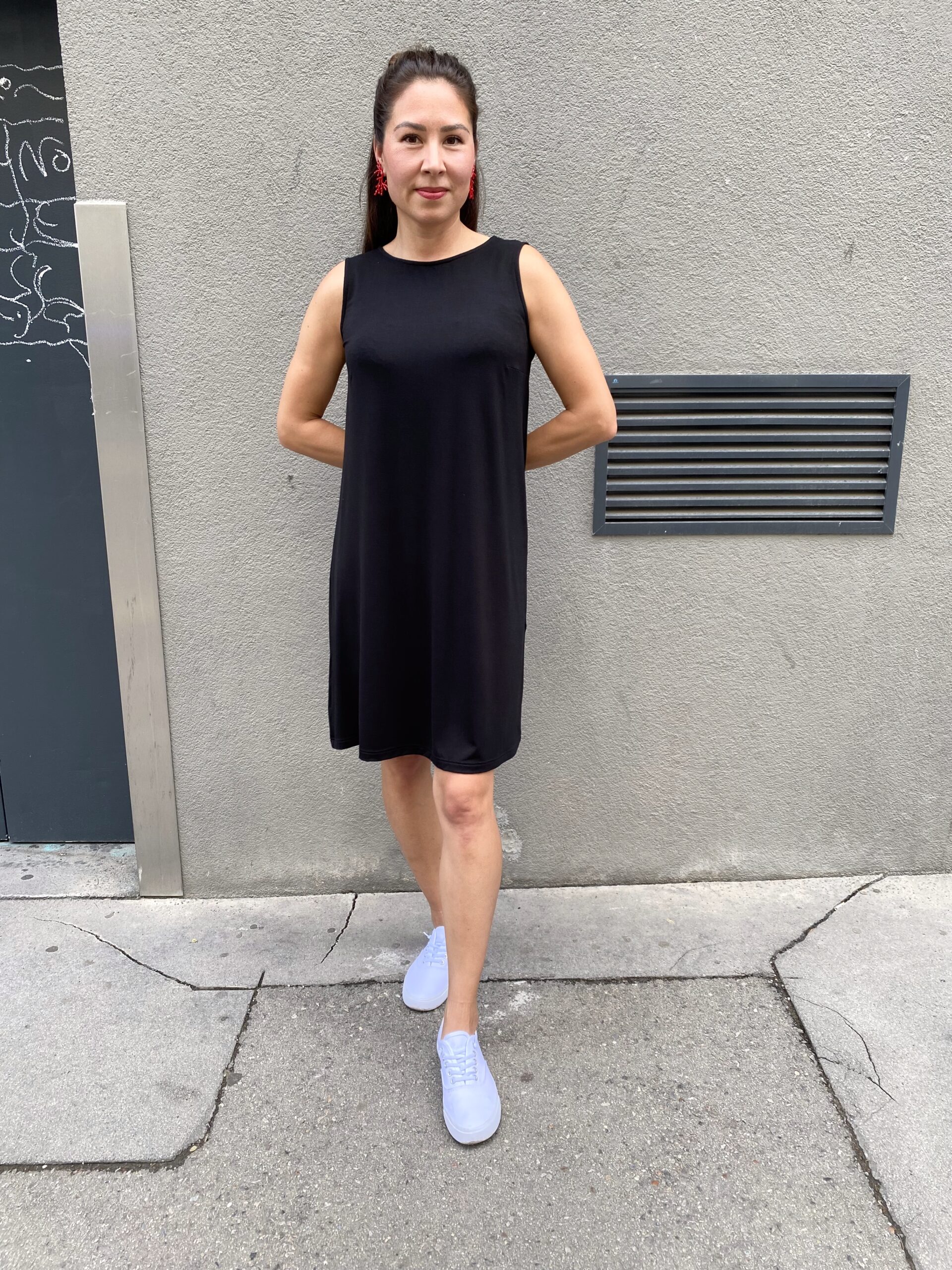Kleid Louise Schwarz kurz